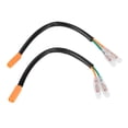 thumbnail image 3 of Turn Signal Wire Plugs, Simple Turn Signal Wiring Adapter 2-Pin Turn Signal Wire Plug  For Z125 Z250 Z300 Z650 Z900, 3 of 8