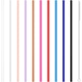 thumbnail image 2 of Evjurcn 10 Pack Replacement Straws Compatible with 40 oz Tumbler Mugs Half Gallon Jug,12in Long Reusable Straws with Clearing Brush10 Colors Tumblers Straw Replacement Food Grade Plastic Straws, 2 of 9