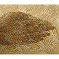 thumbnail image 4 of oneOone Viscose Chiffon Dark Mustard Fabric Leaves & Floral Artistic Sewing Fabric By The Yard Printed Diy Clothing Sewing Supplies 42 Inches Wide, 4 of 4