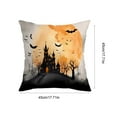 thumbnail image 3 of Multicolor Halloween Pillowcase Pillowcase Detachable Pillowcase Pumpkin Ghost Pillowcase Decorative Cushion Cover, 3 of 6