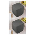 thumbnail image 1 of Billuyoard Fundas elásticas fáciles de limpiar, fundas para taburetes integrales, fundas para asientos, fundas para taburetes hechas de amplia Gris oscuro 2Conjunto, 1 of 6