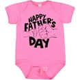 thumbnail image 3 of Inktastic Happy Father's Day Parent-Child Fist Bump Boys or Girls Baby Bodysuit, 3 of 5