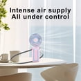 thumbnail image 2 of Hwkond Handheld Fan New Handheld USB Mini Fan Students Outdoor Neck Portable Fan on Clearance, 2 of 7