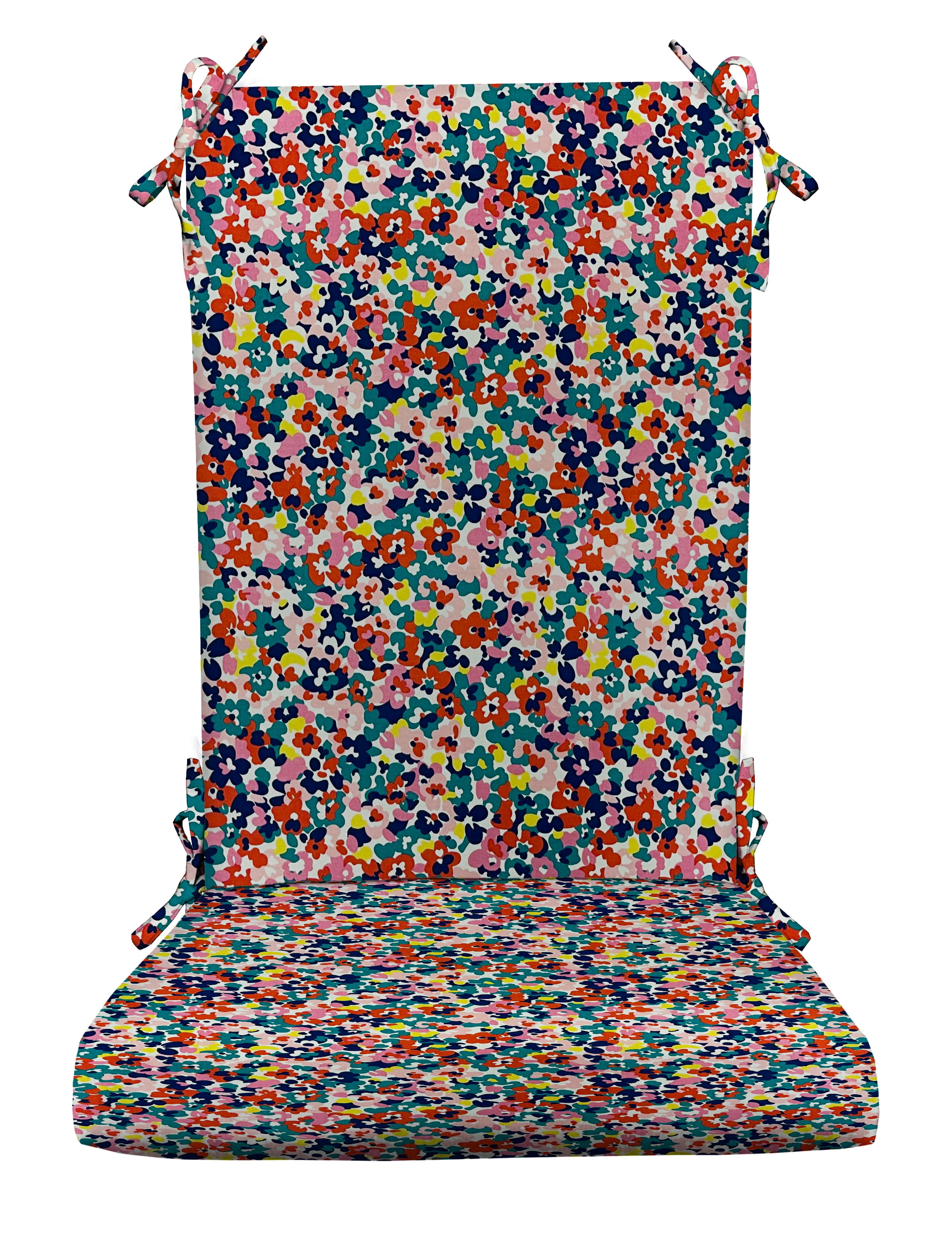 RSH Décor Indoor Outdoor Foam Rocker Rocking Chair Pad Cushions, Large