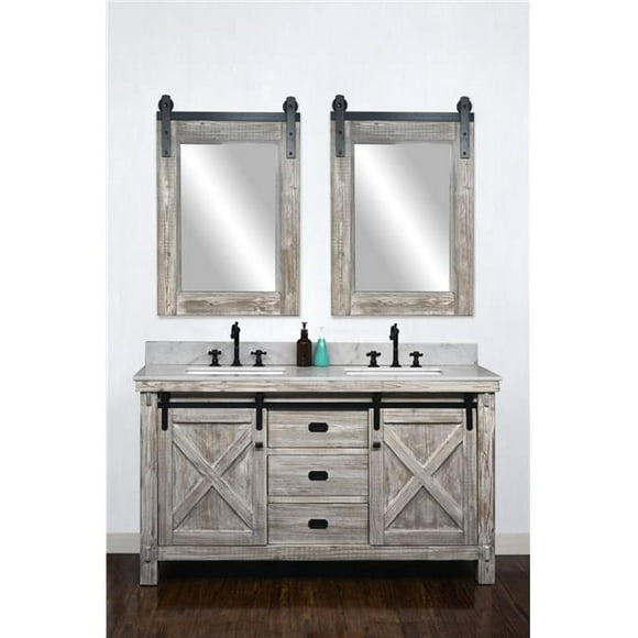 Barn Door Vanity