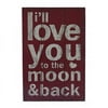 Cheungs I'll Love You To The Moon and Back Wall Art
