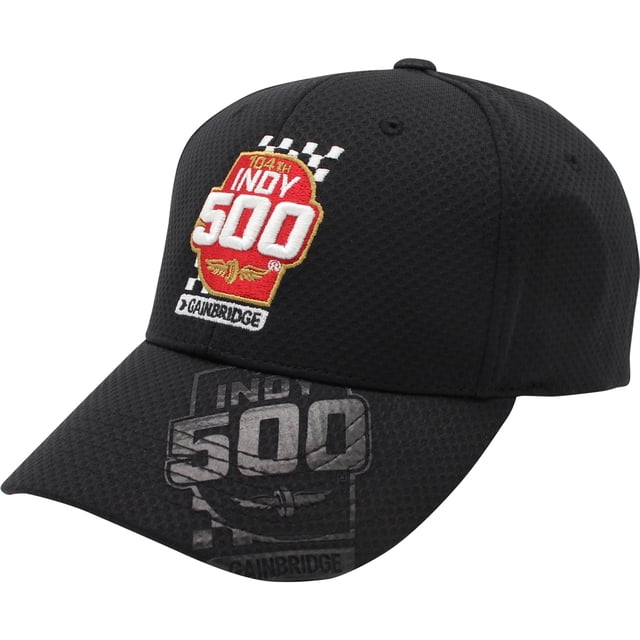 INDY 500 Gorra de béisbol de edición limitada para hombre, negro, talla única