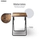thumbnail image 4 of Mesa Plegable Mubson Multiusos para Casa o exterior Desayunador Mesa Plegable, 4 of 6