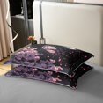 thumbnail image 4 of Erosebridal Housse de Couette en Coton 100 % Fleurs Roses Taille Grand, Housse de Couette en Coton 100 % Papillon Rêveur Grand, Décoration Style Japonais, Réversible (Sans Couette), 4 of 8