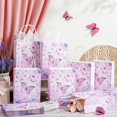thumbnail image 4 of Bolsas de regalo para fiestas Kolldenn Butterfly, 30 unidades, rosa y morado, 4 of 6