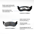 thumbnail image 4 of Front + Rear Ceramic Brake Pads For 2002-2005 Ford Explorer, Mercury Mountaineer, 4 of 4