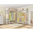thumbnail image 2 of VIPEK X20 Expandable Clothing Rack Reach-in Closet Adjustable from 3'3" to 4'8" Heavy Duty Garment Racks ,White, 2 of 7