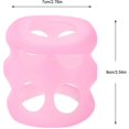 thumbnail image 2 of Soft Silicone Mason Jar Protector 150/180ml Shatterproof Bottle Protector (Pink), 2 of 5