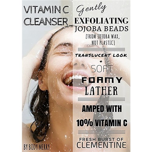vitamin c exfoliating face wash