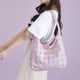 thumbnail image 5 of Bolsa cruzados a cuadros, de moda, informal, de gran capacidad, para mujer (rosa) Ehuebsd Para Estrenar, 5 of 8