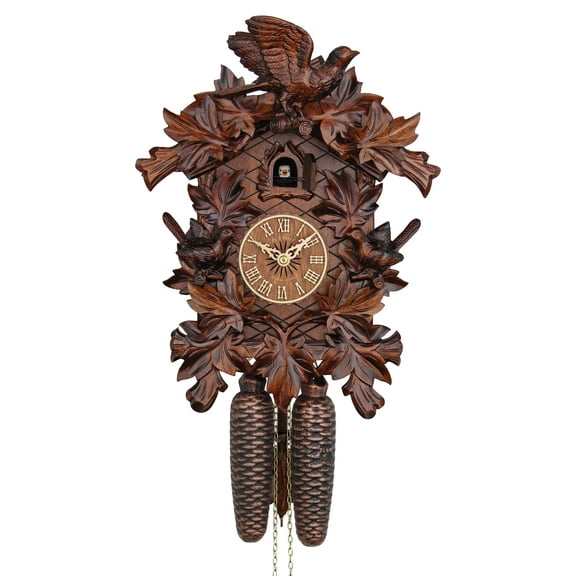 Herrzeit by Adolf Herr Cuckoo Clock - Forest Birds  handshingled