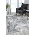 thumbnail image 3 of eRug Outlet Collection Capri Tapis Moderne Abstrait Gris, 3 of 6