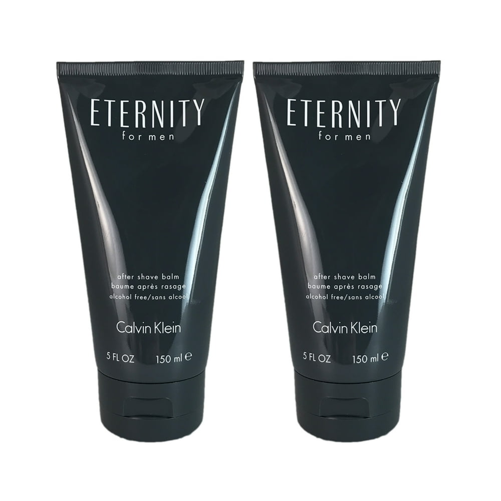 Eternity for Men By Calvin Klein 5 oz After Shave Balm 2 Pack