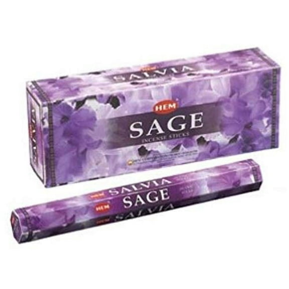 HEM - Box of Six 20 Stick Hex Tubes - HEM Incense Hand Rolled In India