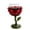 #A03-a, variant on Unique Floral Rose Wine Goblet, Detailed Thorn Leaf Stem Glass Cup, Premium Glassware for Cocktail Champagne Juice, Home Table Wedding Party Ornament