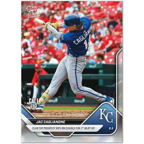 MLB 2025 NOW Baseball   Jac Caglianone #262 (Rookie)