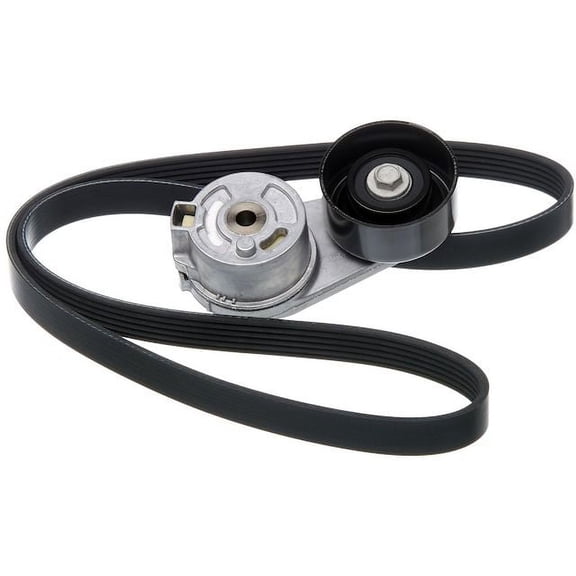 Alternator and Water Pump Serpentine Belt Drive Component Kit - Compatible with 2004 - 2009 Cadillac CTS 2005 2006 2007 2008