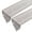 SUN-White, variant on 2Pcs Floral Lace Cotton Table Dressers, White Handmade Crochet Table Runners for Table Ambiances