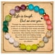 thumbnail image 3 of Yoga Piedra Pulsera de cuentas Unisex Deportes Pulsera Verano Estilo Playa, 3 of 7