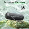 thumbnail image 5 of Tronsmart T8 Portable Bluetooth 5.3 Speaker, 40W 360° Surround Deep Bass, TWS, Custom EQ & RGB, IPX7 Waterproof, 18H for Outdoor - Black, 5 of 13