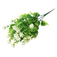 thumbnail image 1 of Hot Sale!Camellia Rose Plastic Artificial Flowers Artificial Flower Corn Flower Orange Red, 1 of 3
