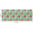 thumbnail image 7 of Strawberry Plants Fruit Flower Leaf Green Pattern Kitchen Rug Mat,Kitchen Runner Rugs Non Skid Washable,Decorative Kitchen Floor Mats for Kitchen,Sink,Laundry,17"x47.2", 7 of 7