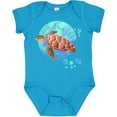 thumbnail image 3 of Inktastic Fort Lauderdale, Florida Swimming Sea Turtle with Bubbles Boys or Girls Baby Bodysuit, 3 of 5