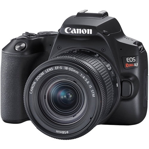 Canon EOS Rebel SL3 DSLR Camera with 18-55mm Lens (Black)(Sold without manufacturer warranty)