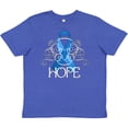 thumbnail image 3 of Inktastic Hope-Colon Cancer Awareness Youth T-Shirt, 3 of 5