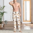 thumbnail image 2 of Balery Cute Bee Gnome Pantalones de pijama para hombre, pijama ultraligero, pantalón de descanso-Medium, 2 of 6