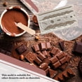 thumbnail image 3 of Cateissary Molde de pastel de Chocolate Fondant, molde de silicona antiadherente para decoración de pasteles, moldes para hornear galletas para Herramientas y accesorios para hornear, 3 of 6