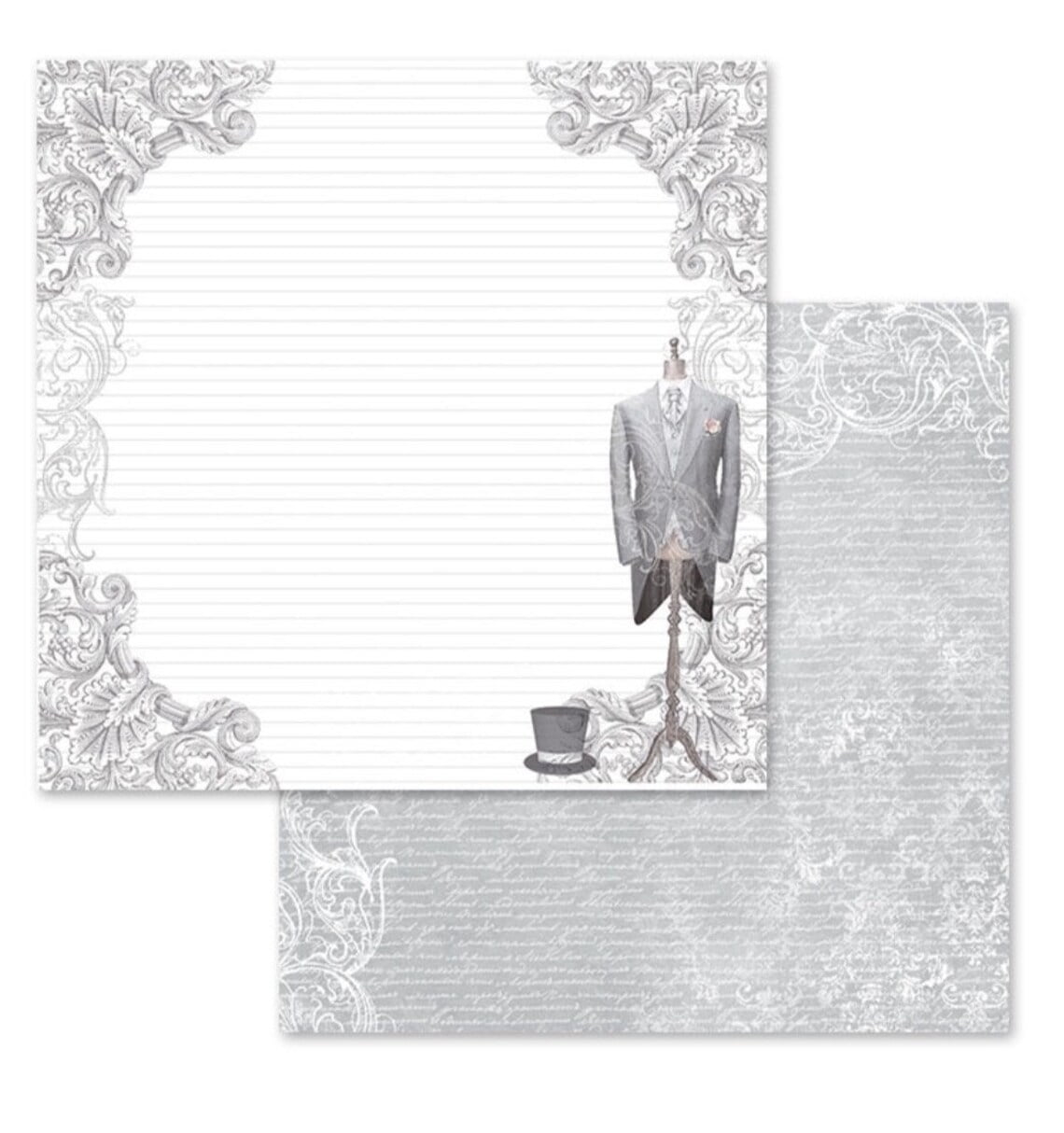 Paper House Double-Sided Paper Pad x 12-inch 2-Wedding Day 
