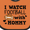 thumbnail image 4 of Inktastic I Watch Football with My Mommy Boys Baby Bib, 4 of 4