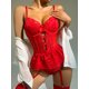 thumbnail image 4 of Mono de lencería sexy sin espalda con perspectiva de encaje moldeador de cuerpo de estilo europeo y americano, 4 of 6