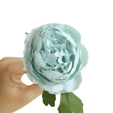 Gran Bouquet - Artificial Fake Western Rose Flower Peony Bridal Bouquet Wedding Home Decor BU