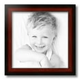 thumbnail image 2 of ArtToFrames 13x13" Matte mahogany Diploma Picture Frame, Brown Wood Poster Frame, with Regular Glass and 2 (FBPL-5108), 2 of 7