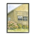 thumbnail image 2 of Stupell Industries Cottage Floral Bushes Painting Landscape Painting White Framed Art Print Wall Art, 2 of 5