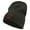 Olive, variant on Find Your Way Embroidered Big Size Cotton Short Beanie - Black XL-3XL