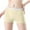 Yellow, variant on KHONTS Women's High Waist Underwear Plus Size Leakage Comfortable Breathable Ladies Panties for Daily Wear Yellow XL