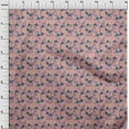thumbnail image 4 of oneOone Viscose Chiffon Dusty Pink Fabric Tropical Leaf Dress Material Fabric Print Fabric By The Yard 42 Inch Wide, 4 of 5