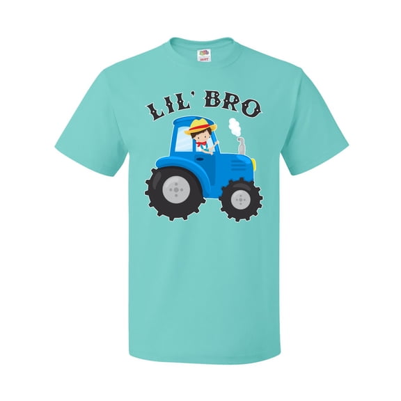 Inktastic Farmer Tractor Little Bro T-Shirt