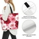 thumbnail image 3 of Disketp Rose Bolsa Tote Estampada para Mujer, Bolso de Hombro y de Mano para Compras y Viajes, 3 of 8