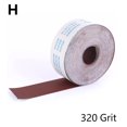 thumbnail image 1 of Rollo de papel de lija, tela de esmeril, hojas abrasivas para lijar, grano 80, 120, 180, 240, 600 y 800, 1 of 3