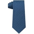 thumbnail image 1 of Kenneth Cole Reaction Men’s Connect Square Slim Silk Ties, Bright Blue, 1 of 3
