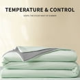 thumbnail image 6 of Deeceymbur Summer Blanket Cooling Bed Sheet Breathable Thin Blanket for Hot Nights Lightweight Bed Cover Air Conditioning Blanket Washable Summer Throw, 6 of 9